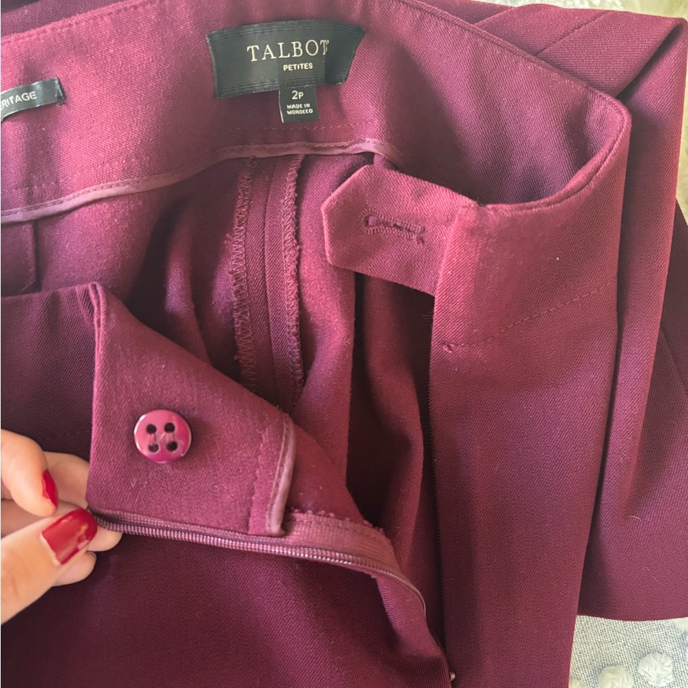 Talbots Heritage Pants | Everyday Stretch Straight Leg Pants